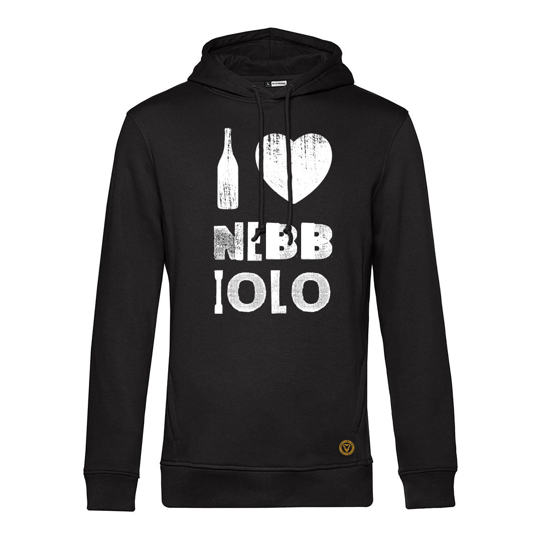 Men Hoodies Sweatshirts I love Nebbiolo WINEJAM