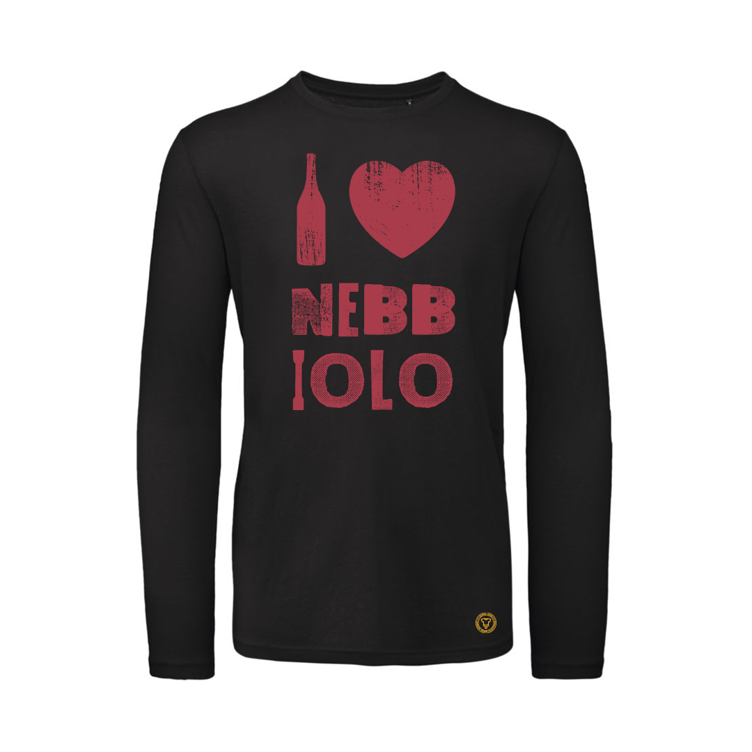 Men Longsleeve Shirt I love Nebbiolo