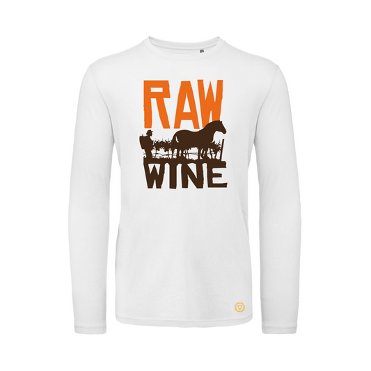 Men Longsleeve Shirt Raw Wine